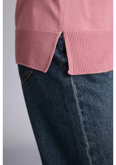 Defacto Relax Fit Bisiklet Yaka Basic Düz Triko Kazak I6913az25wnpn141 Pembe Defacto Relax Fit Bisiklet Yaka Basic Düz Triko Kazak I6913az25wnpn141 Pembe