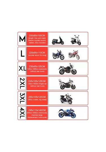 Tenfowee 210d Oxford Kumaşlı, Su Geçirmez, Toz Ve Güneşten Koruyucu, Tüm Mevsimler İçin Faltbar Motosiklet-velo Battaniyesi Xxl
