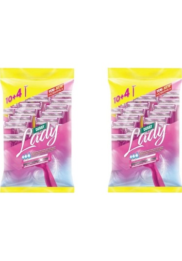 Derby Lady Çift Bıçaklı 2 x 14'lü