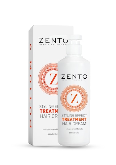 Zento Stylıng Effect Treatment Haır Cream P9 500 Ml