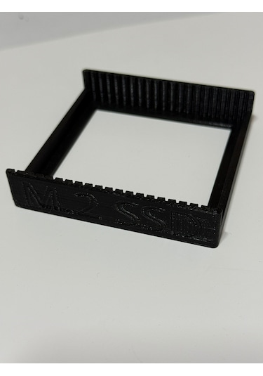 M2 Ssd Stand - 3d Baskı - Siyah