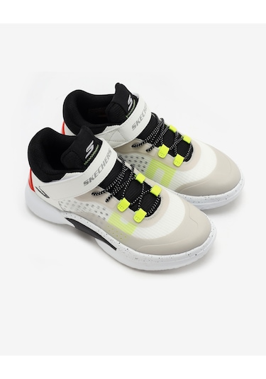 Skechers Skx Court Hype - Hooper-hero Büyük Erkek Çocuk Beyaz Basketbol Ayakkabısı 406068l Wbrd Beyaz