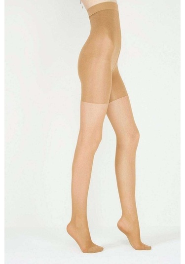 Penti Ten Siluet Korseli Külotlu Çorap S-M Siyah