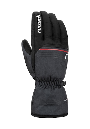 Reusch Snow King Kayak Eldiveni Siyah/kırmızı 001