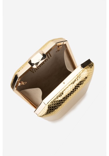 Valmenti Kadın Vegan Abiye Çanta 1083 0017 Bn Cnt Y25 Altın Yln Bsk Altın