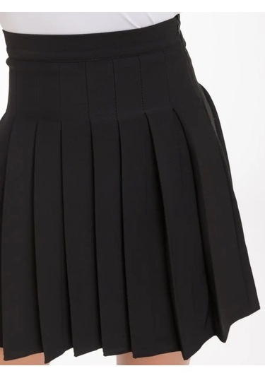 Irma N Mini Tenis Etek 76805894 Siyah Mat