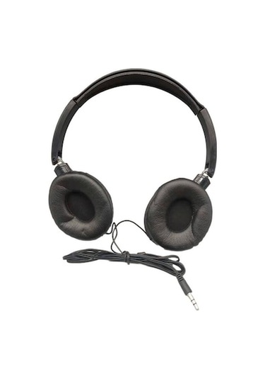 Novahub Jms Kablolu Esnek Katlanabilir Kulak Üstü Kulaklık - Siyah