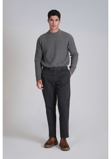 Lufian Gabrıel Spor Erkek Chino Pantolon Slim Fit Koyu Yeşil Koyu Yeşil 112190305100610 Koyu Yeşil