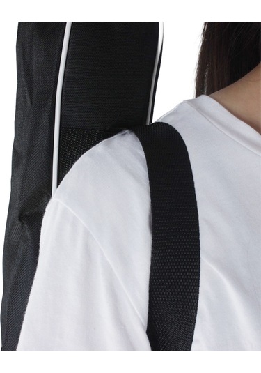 Ruicoo Siyah 26 İnç Oxford Kumaş + Pamuk İçli Ukulele Çantası, Çift Katlı Su Geçirmez Gitar Kılıfı