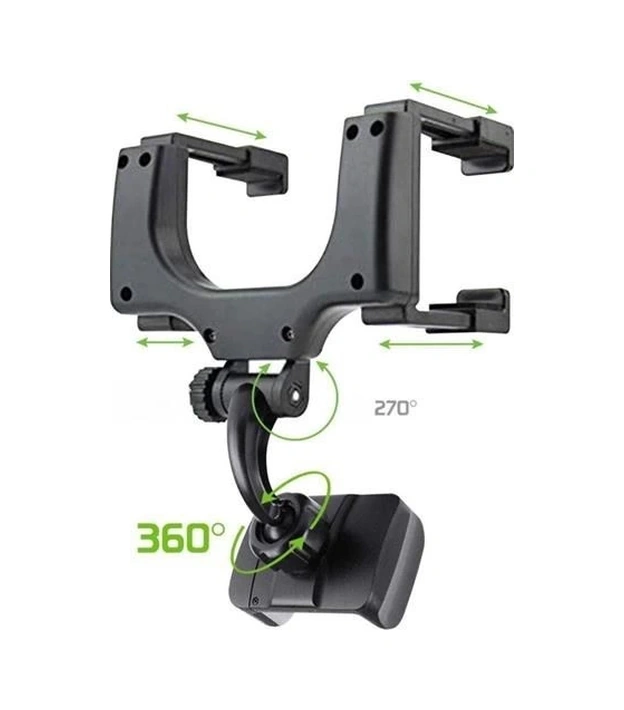 İpek Yıldızı Araç İçi Dikiz Aynaya Takılan Telefon Tutucu Otomobil İçi Telefon Tutma Aparatı