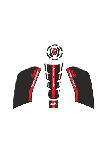 Tvs Raıder 125 2023 - 2024 Uyumlu Tank Pad Set 006