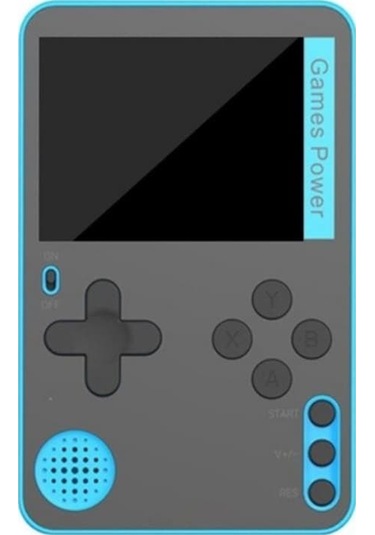 500 Oyunlu 8 Bit 2.4" Ekran Slim Kasa El Atarisi (İthalatçı Garantili) Çok Renkli