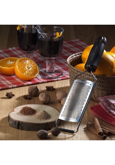 Microplane Gourmet İnce Rende - Siyah