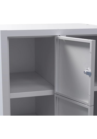 Soyunma Dolabı 12 Kişilik Metal Dolap Çok Renkli