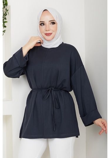 Günsel İpli Oysho Tunik 1646 - Antrasit Antrasit