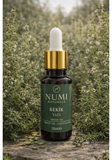 Kekik Yağı 20 Ml %100 Saf Thyme Oil Uçucu Yağ Aromaterapi Ve Cilt Bakımı
