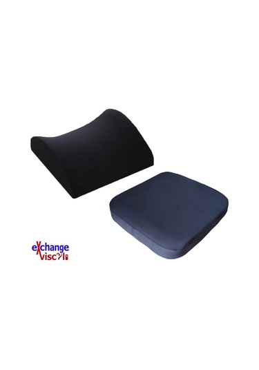 Viscoli Yastık Ortopedik Oturma Simidi Minderi. Bel Yastığı