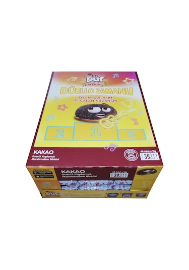 Eti Puf Müzik Akademisi Kakaolu Marshmallow Bisküvi 48 x 18 G