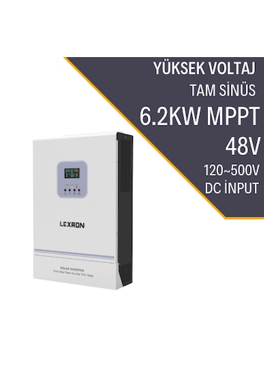 Lexron 6.2kw Hv Mppt Akıllı İnverter 48v