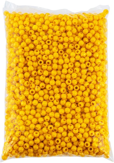 Yüzen Sazan Boncuğu - 10 Mm - 1kg - Sarı