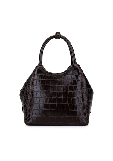 Tamer Tanca Kadın Suni Deri Kahverengi Kroko Kol Çantası 1003 2031 Bn Cnt Sk25-26 A.kahve Kroko Kahverengi