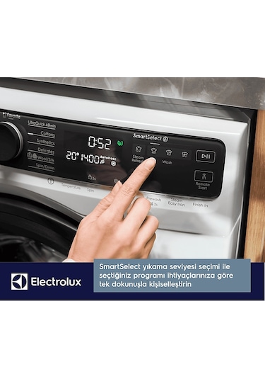 Electrolux 700 Serisi Steamcare EW7F5412SCT 1400 Devir 10 KG Wi-fi Çamaşır Makinesi