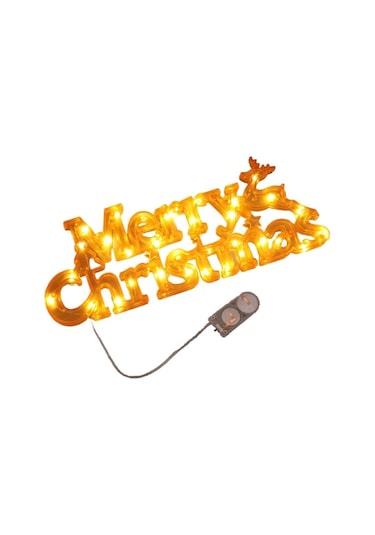 Soulader Yılbaşı Ağacı Işık Seti Led Ampul Zinciri Dekorasyonu Ev Parti Süsleme Aydınlatma Ürünleri Sarı