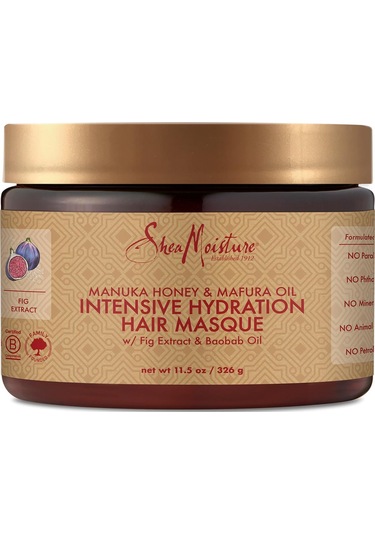 Shea Moisture Manuka Balı Ve Mafura Yağı Nemlendirici Saç Maskesi 326gr