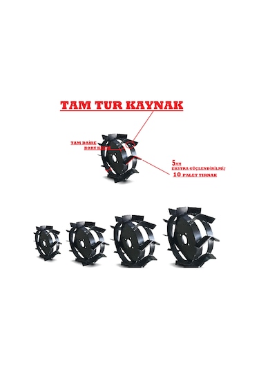 Dalaz, 32 Mm Asklı,poryalı Demir Teker Takımı