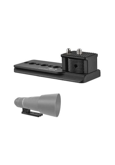 Pazly Canon Rf600mm/rf800mm F11 Is Stm Ayağı İçin Hızlı Çıkarılabilir Alüminyum Tripod Montajı