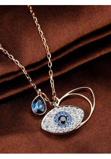 5172560 Swarovski Kolye Duo:Pendant Evil Eye Dmul/Mix