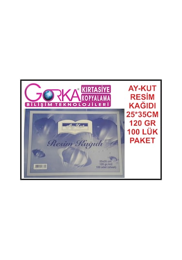 Resim Kağıdı 25x35 120 G 100 Adet Paketli