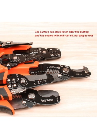 Fortunelane 165mm Tip 1 Mc05101-6, Dayanıklı Çelik Saplı Elektrik Kablo Soyucu, El Aracı Deri Açıcı