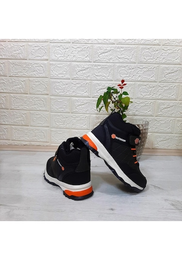 Wısco 056 Haki Renk Cırtlı Kürklü Erkek Çocuk Bot 001