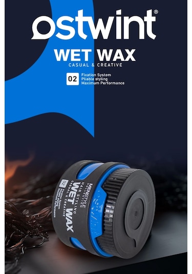 Ostwint Menstyle Collection Profesyonel Saç Şekillendirici Wet Wax 150 ML