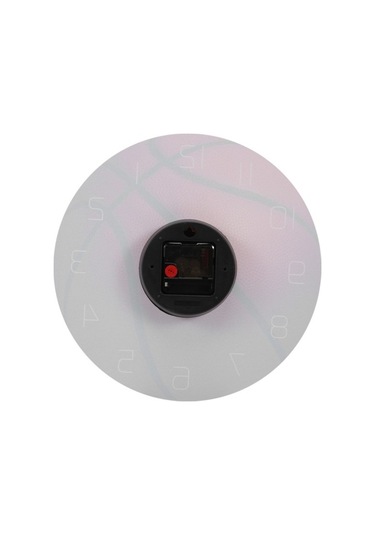 Goldenqian Basketbol Akrilik Sessiz Duvar Saati Yatak Odası Oturma Odası Alarm Doğum Günü Noel Hediyeleri Dekor Için Hediye Muvy9o ÇOk Renkli