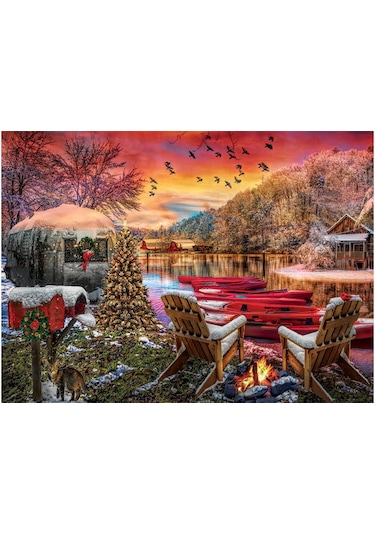 Art Puzzle 2000  Parça Karavan Kampı 5472