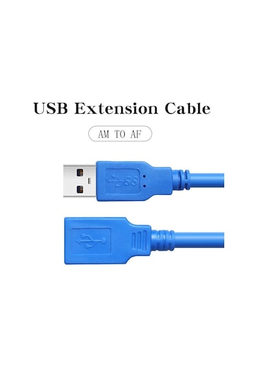 Ancheyn Usb 3.0 Dişi Erkek Uzatma Uzatıcı Ara Bağlantı Kablosu 1