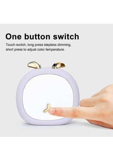 Moly Mor Geyik Şekilli Usb Şarjlı Dimmable Dokunmatik 2w Yatak Odası Lambası Diğer