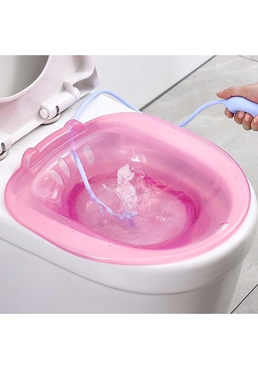 Suntek Klozet Lavabo Kadın Oturur Banyo Derin Kırmızı-bir