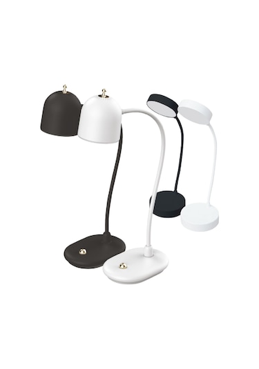 Cata Ct-8440 Berlin Sarjli Masa Lambasi Yuvarlak Siyah Siyah