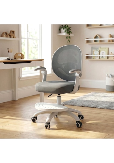 Karr Office Vigo Çocuk Çalışma Sandalyesi Gri