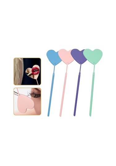 Flybuy Yeşil Taze Şeklinde Paslanmaz Muayene Kirpik Kalp Güzellik Çelik Aynası Aşılama Aleti Rg Diğer