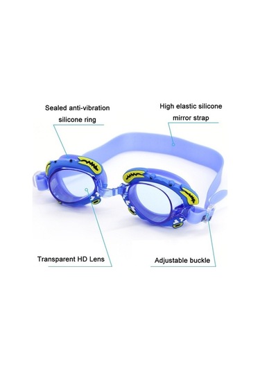 Artfulabode Yüzme Su Sones Sevimli Ruıhe Pembe Pcs Önleyici Karikatür Gözlüğü Geçirmez Çocuk Buğu 2 İj Çok Renkli