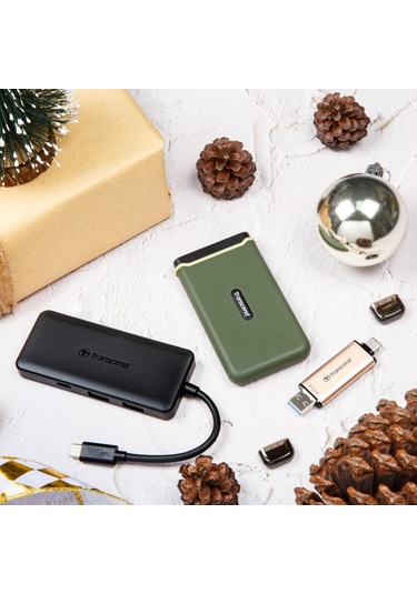 Transcend TS2TESD380C 2 TB External SSD ESD380C USB 3.2 Gen 2 Type C Taşınabilir Disk