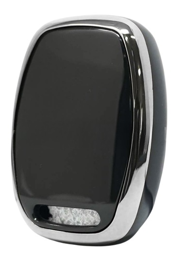 Honda Civic Jazz Cr-v Accord 2 Buton Nano Anahtar Kılıfı Siyah-gümüş