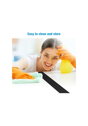 Yaozixa 2 Adet Yapışkan Silikon Ocak Koruyucu Şerit - Isıya Dayanıklı Ve Kaymaz Mutfak Aksesuarı Diğer