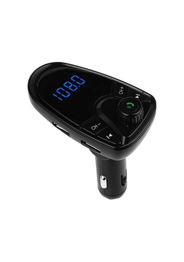 M1 Araba Bluetooth Mp3 Büyük Ekran Çift Usb Bağlantı Noktası Şarj Araba Fm Verici Araba Bluetooth Hands-free