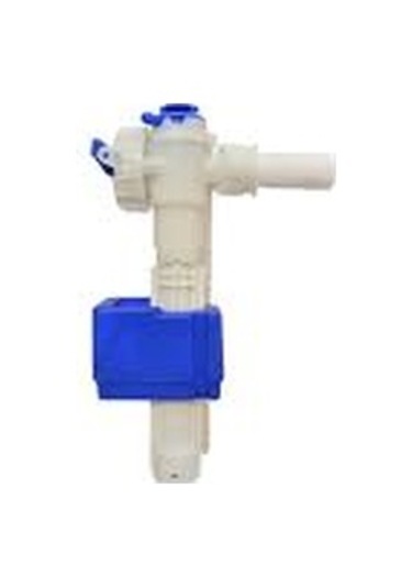 Serel Gömme Rezervuar Şamandırası 1/2 Plastik Nipelli Düz Beyaz - Mavi