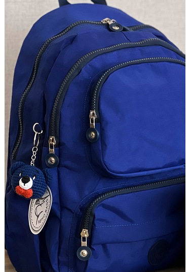 Nemo Group Saks Mavisi Okul Seyahat Sırt Spor Çantası